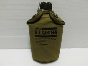 昭和レトロ　アルミ水筒　G.I.CANTEEN　EVER NEW　1200CC　エバニュー　日本製　アウトドア用品　キャンプ用品