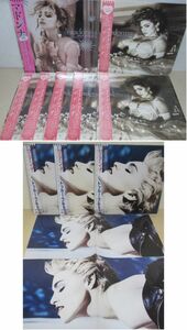 LP・Madonna マドンナ 帯付 10セット・like a virgin、トゥルーブルー・ポスター2枚付・A1201-67