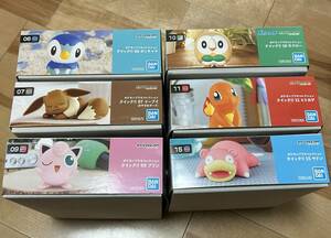  Pokemon plastic model collection Quick!! series construction settled 6 piece together 