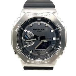 送料無料 超美品 カシオ ジーショック 腕時計 クォーツ 5611 GM-2100 アナデジ ペンタゴンベゼル メンズ