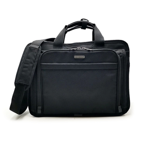 送料無料 美品 バーマス ビジネスバッグ 鞄 60433 ファンクションギア プラス エキスパンダブル 2WAY 黒系 メンズ
