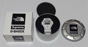 Supreme The North Face Colab G-SHOCK Watch 22/Aw WHITE 腕時計