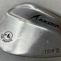 即決■ウェッジ / アキラ　TOUR WEDGE Ⅲ クロムメッキ　ダイナミックゴールド105　48度　フレックスS200　右_画像2