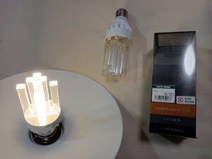 LED 照明　 トライテラス 株　 2個セット　 電球色　 ウォームとホワイト