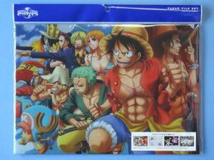 【廃盤】 USJ 限定★ONE PIECE ワンピース/クリアファイル 4枚 セット/ワンピース プレミア サマー 2017★送料250円～