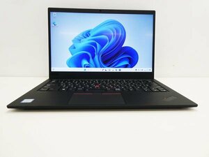 ●【超薄型ノート/メモリもタップリ16GB】Lenovo X1 carbon(corei7-8565U/1.8GHz/512GB(M.2SSD)/16GB(オンボード)●