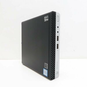 なんと1円スタート〇HP ProDesk 400 G4 DM【第8世代 Core i5 8500T/メモリ8GB/HDD500GB/Win10Pro-64bit/DP】