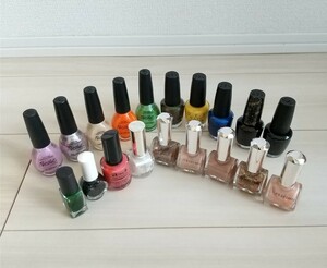 ○（314）OPI、ibd、テスティモ等 マニキュア 19点セット