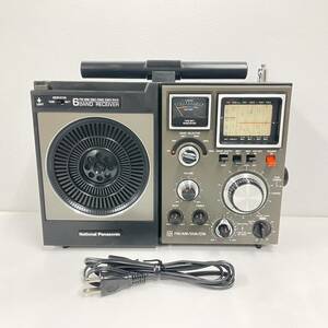 動作品 National Panasonic COUGAR RF-1188 ナショナルパナソニック クーガー SW1～SW4/MW FM/AM/SSB/CW 6バンドラジオ レトロ昭和