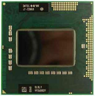 SLBLY インテル Intel i7-720qM 1.60Ghz CPU 中古動作 送料無料