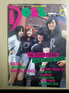 DOLL 1998年6月号NO.130パンク専門誌 BOBBY TEENS　ドール 音楽雑誌