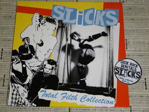 SLICKS total filth collection LP 限定100/CLEAR VINYL GISM KURO SWANKYS CONFUSE SIEG HEIL SPUNKY BOYS LYDIA CATS LAST CHILD SLINKS