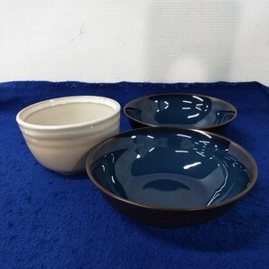 g_t Q190 ノリタケ Noritake ストーンウェア 8657 TAWNY & OCEANIC 8509 ボウル皿 まとめ売り♪ 洋食器 の画像1