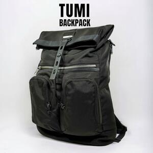 希少 美品 TUMI Alpha Bravo ロールトップ バッグパック