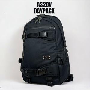 【美品】AS2OV アッソブ DAYPACK バッグパック ブラック