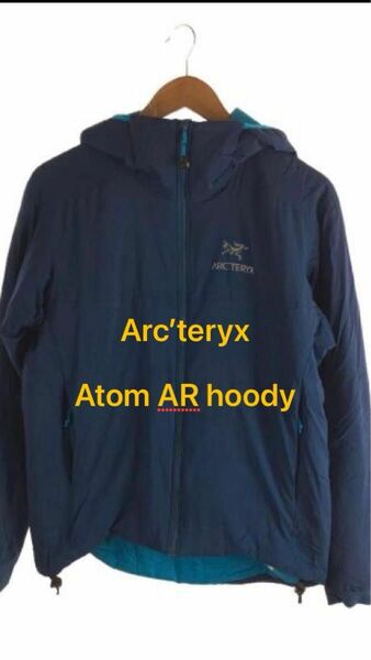 Arc’teryx atom ar hoody S navy アークテリクス アトム　ヘビーウェイト　heavy weight