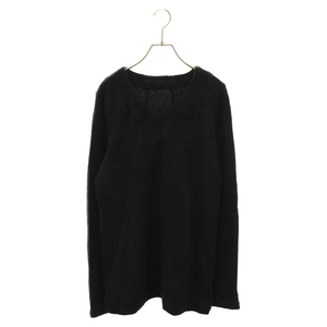 JULIUS ユリウス 15AW sphere WO/AP JERSEY アルパカ混 クルーネックウールニットセーター517CUM23