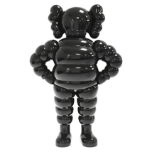 MEDICOM TOY メディコムトイ KAWS CHUM Vinyl Figure originalfake Black カウズ オリジナルフェイク チャム ビニールフィギュア ブラック_画像1