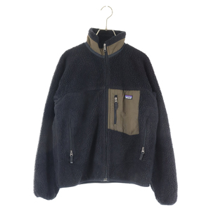 PATAGONIA パタゴニア 08AW Classic Retro-X Jacket クラシックレトロ エックス ボアフリース ジップアップ ジャケット ブラック 23055F8