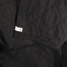 NEIGHBORHOOD ネイバーフッド 23AW QUILTING PONCHO ロゴ刺繍 キルティングポンチョ ジャケット ブラック 232UTNH-JKM01_画像4