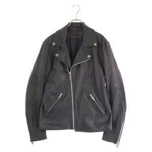 CHROME HEARTS クロムハーツ BASIC MOTO/ベーシックモト ダガージップライダースレザージャケット ブラック L