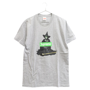 SUPREME シュプリーム 15SS×UNDERCOVER Witch Tee アンダーカバー 魔女ボックスロゴプリント半袖Tシャツ グレー