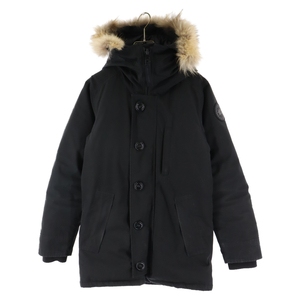 CANADA GOOSE カナダグース CHATEAU PARKA BLACK LABEL シャトーパーカーブラックレーベル ファー付きダウンジャケット ブラック 3426JMB