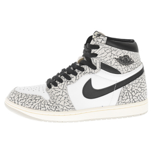 NIKE ナイキ AIR JORDAN 1 HIGH OG White Cement エアジョーダン1 ホワイトセメント ハイカットスニーカー US8.5/26.5cm DZ5485-052