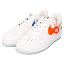 NIKE ナイキ×KITH AIR FORCE 1 LOW キス エアフォース1ロー ローカットスニーカー ホワイト US8 CZ7928-100_画像3