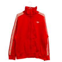 adidas アディダス 70S VINTAGE トレフォイルロゴ トラックジャケット レッド_画像1