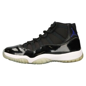 ナイキ AIR JORDAN 11 RETRO SPACE JAM エアジョーダン11 レトロ スペースジャム ハイカットスニーカー ブラック US11/29cm 378037-003