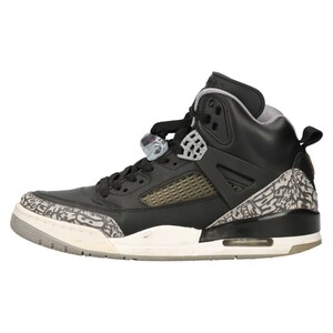 NIKE ナイキ JORDAN SPIZIKE ジョーダンスパジーク ミドルカットスニーカーシューズ ブラック US9 315371-034