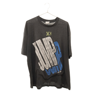 VINTAGE ヴィンテージ 90S KRISS KROSS JUMP クリス クロス 両面プリント 半袖Tシャツ ブラック