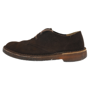 Clarks クラークス DESERT KHAN2 デザートブーツ チャッカブーツ スエードシューズ UK7/25.5cm ブラウン