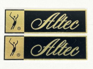 ALTEC プレート 2枚 [31959]