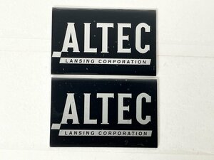 ALTEC プレート 2枚 [31961]