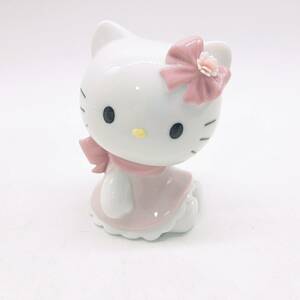 p172【1円スタート】 リアドロ NAO おめかし ハローキティ SANRIO サンリオ スペイン 高さ約10cm 陶器製 現状品 