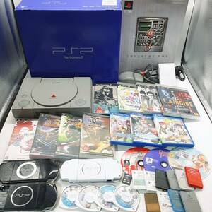 p241【1円スタート】 SONYセット PS1 PS2 カセット PSP 本体 ゲーム機 PSVITA PS3 メモリーカード まとめ 大量 動作未確認 現状品 