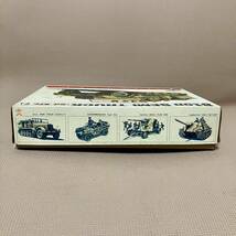 旧バンダイ　ヨンパチ　1/48 ドイツ　SEMI TRUCK sd.kfz.7 8ton牽引車　セミトラック　未組立品_画像7