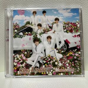 値下げ【美品】King & Prince 2ndシングル　Memorial 初回限定盤B ［CD+DVD］キンプリ　cd dvd