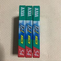 AXIA J'z1 54 ノーマルポジション　カセットテープ3本セット【未開封新品】■■_画像2