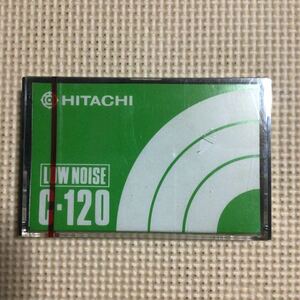 HITACHI【日立】LOW NOISE C-120【長時間録音】カセットテープ【未開封新品】★