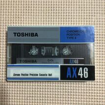 TOSHIBA【株式会社東芝】AX 46 クロムポジション　カセットテープ【未開封新品】★_画像1