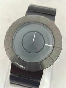 LL77 1円～ 不動品 イッセイミヤケ ISSEY MIYAKE セイコー SEIKO 吉岡徳仁 VJ20-0010 クオーツ 腕時計 黒文字盤 ステンレス メンズ