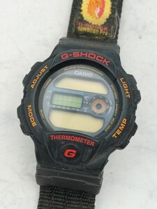 J24 1円～ 不動品 カシオ CASIO G-SHOCK ジーショック DW-6100 クオーツ デジタル 腕時計 黒 ブラック メンズ