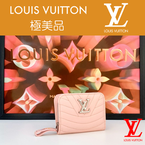 【極美品】ルイヴィトン LOUIS VUITTON ニューウエーブジプト コンパクト M63791 ピンク 二つ折り財布 送料無料 送料込み