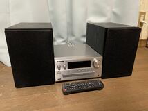 展示品★新品同様★Panasonic★パナソニック★CDステレオシステム★SA-PMX90★ミニコンポ★シルバー★電源コード付属★リモコン★完動品★_画像1