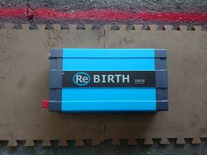 Re BIRTH 24V 100V 3000W 正弦波 電源インバーター 車載コンセント USBポート 3Pプラグ対応 50/60Hz切替 車用 カーインバーター