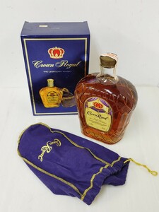 ◆古酒◆未開栓◆Crown Royal クラウン ロイヤル ローヤル 40％ 750ml◆