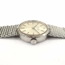 1円スタート UNIVERSAL GENEVE ユニバーサルジュネーブ ALTESSA アルテッサ 842610 手巻き シルバー文字盤 レディース 腕時計 現状不動_画像2